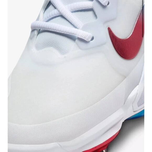 Nike Mens Force Zoom Trout 9 Pro Metal Baseball Cleats White Multicolor Size 13 - Picture 5 of 9